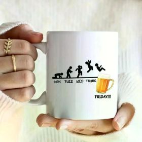 11 Oz Funny Humor Amazing Coffee Mug, Ceramic Tea Wine Cups, Festival Home Work Life Party Christmas Halloween