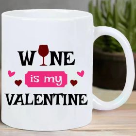 Wine Disappears" Ceramic Coffee Mug - Reusable, Insulated, Hand-Wash Only - Perfect for Coffee Lovers, Men & Women