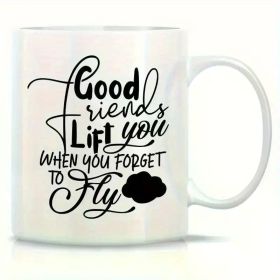 1pc 11oz Fun Coffee Cup Mug Summer and Winter Wine Set Mother'S Day Gift Thanksgiving Gift Birthday Gift Girlfriend