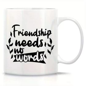 1pc, 11Oz, Funny Coffee Mug Coffee Cup, Summer And Winter Wine Set, Especially Suitable for Office Use,