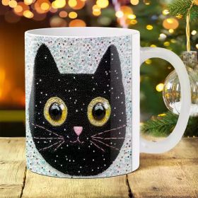 1pc 11Oz Football Multipurpose Ceramic Coffee Mug - Suitable for Coffee, Tea, Milk, Water And Wine - Ideal Gift for (Color: White)